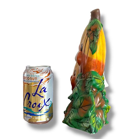 Vintage Ceramic Mold Light Up Decor Ghost Jack O Lantern Hand Painted Halloween - Picture 14 of 14